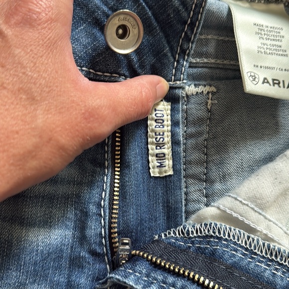 Ariat Real Mid Rise bootcut - Picture 2 of 5